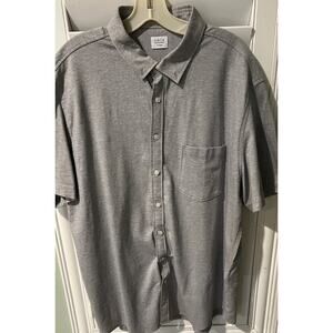 Celio be normal Men's Gray Button Up Shirt Measures Size Medium